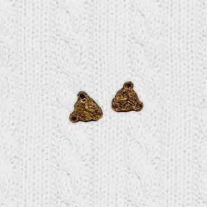 3/$20 - dainty leopard gold stud earrings